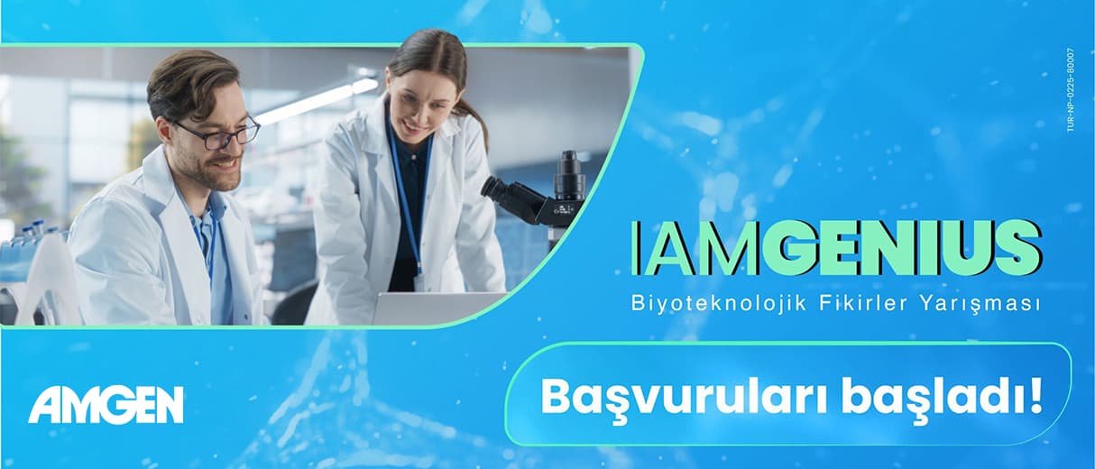 Amgen Türkiye’nin IamGenius Biyoteknolojik Fikirler Yarışması İçin Başvurular Başladı